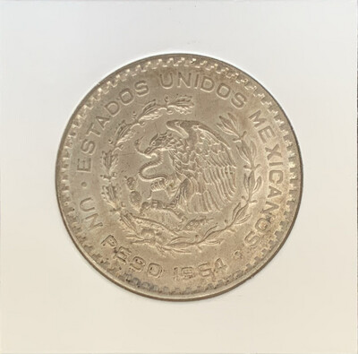 Mexico 1964 10% XAG