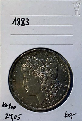 US 1$ Morgan Dollar 1883