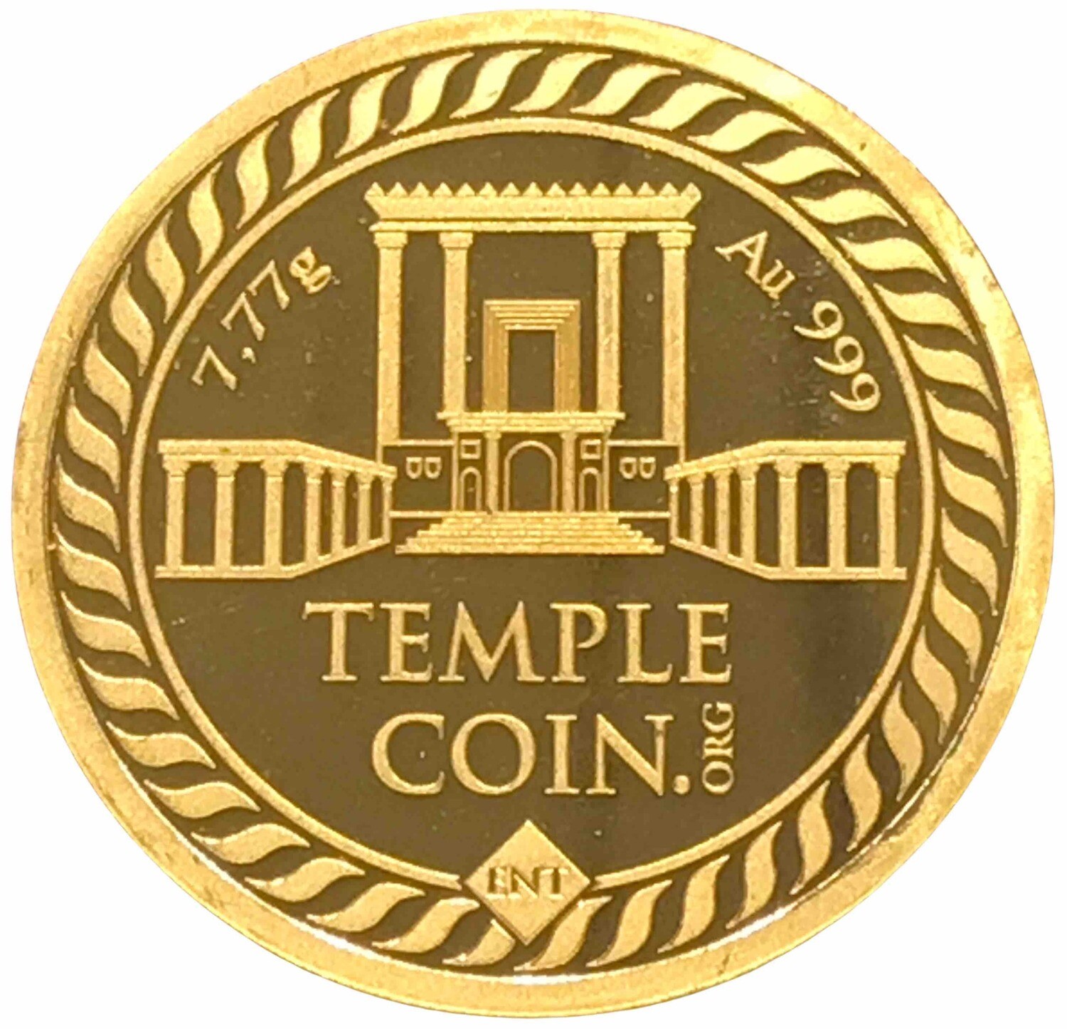 TempleCoin 1. Edition in Gold