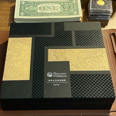 5 Oz Lunar Dragon 2012