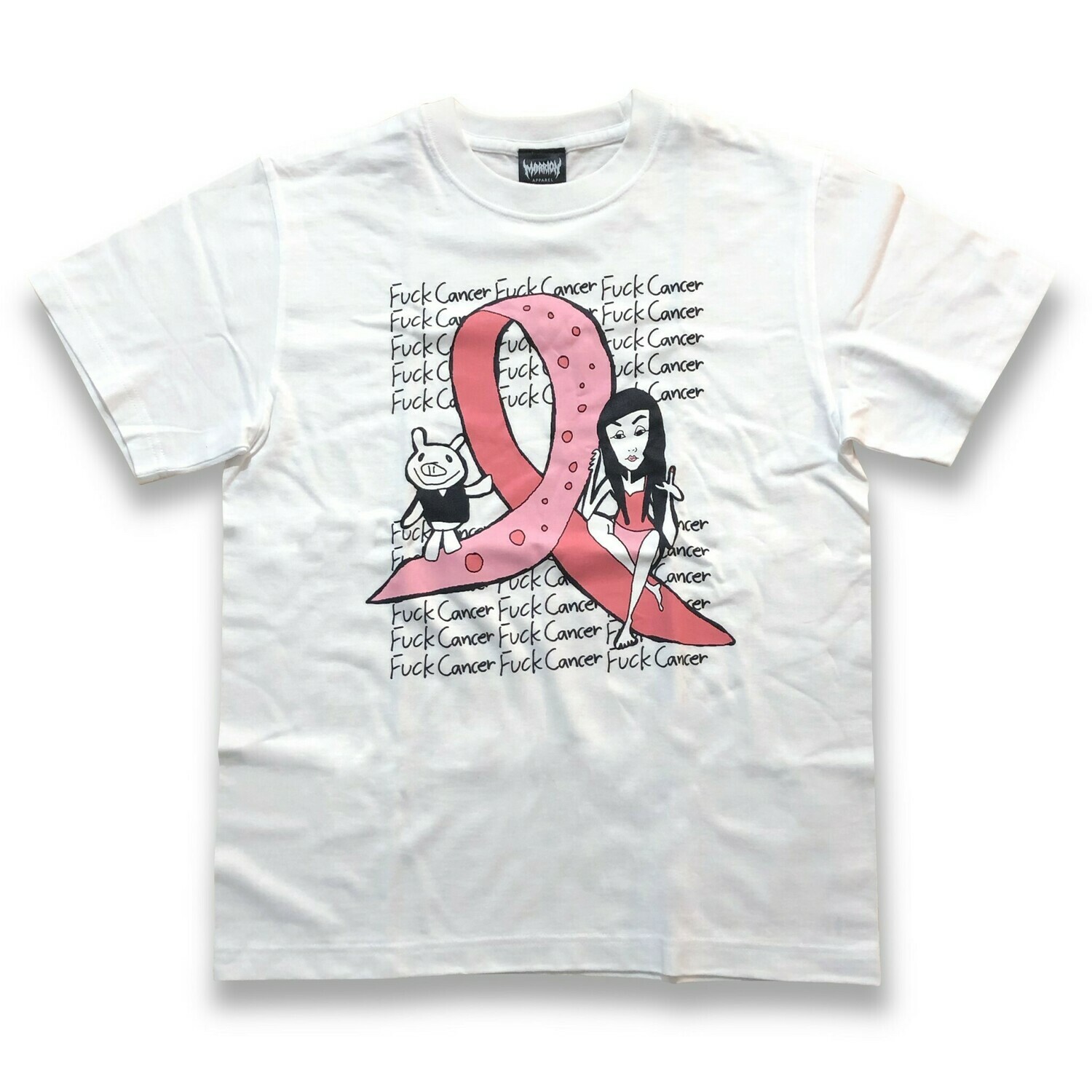 Fuck Cancer T-shirt (White) Please Include Size Needed