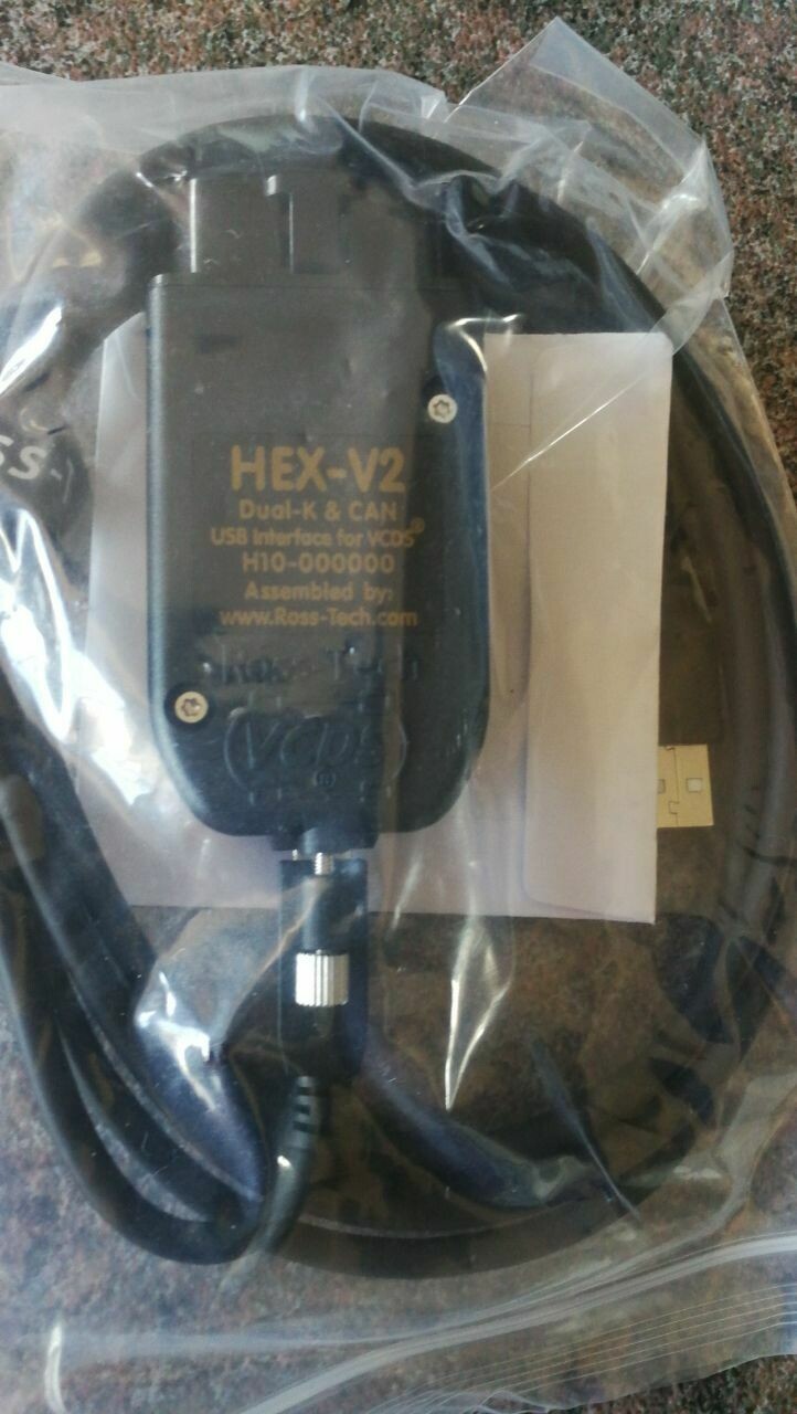 VW &amp; AUDI HEX-V2 Diagnostic cables 21.3 software