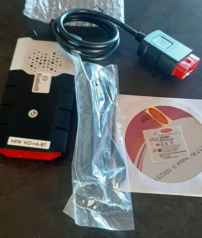 Delphi DS150E diagnostic tool with 2017R3 software