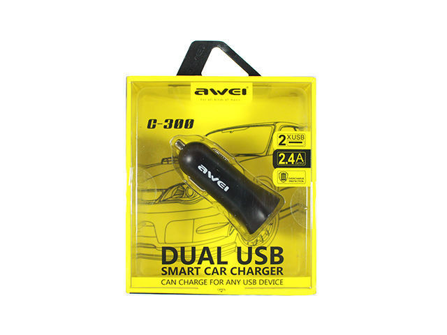 Awei C-300 Dual USB Smar CarCharger