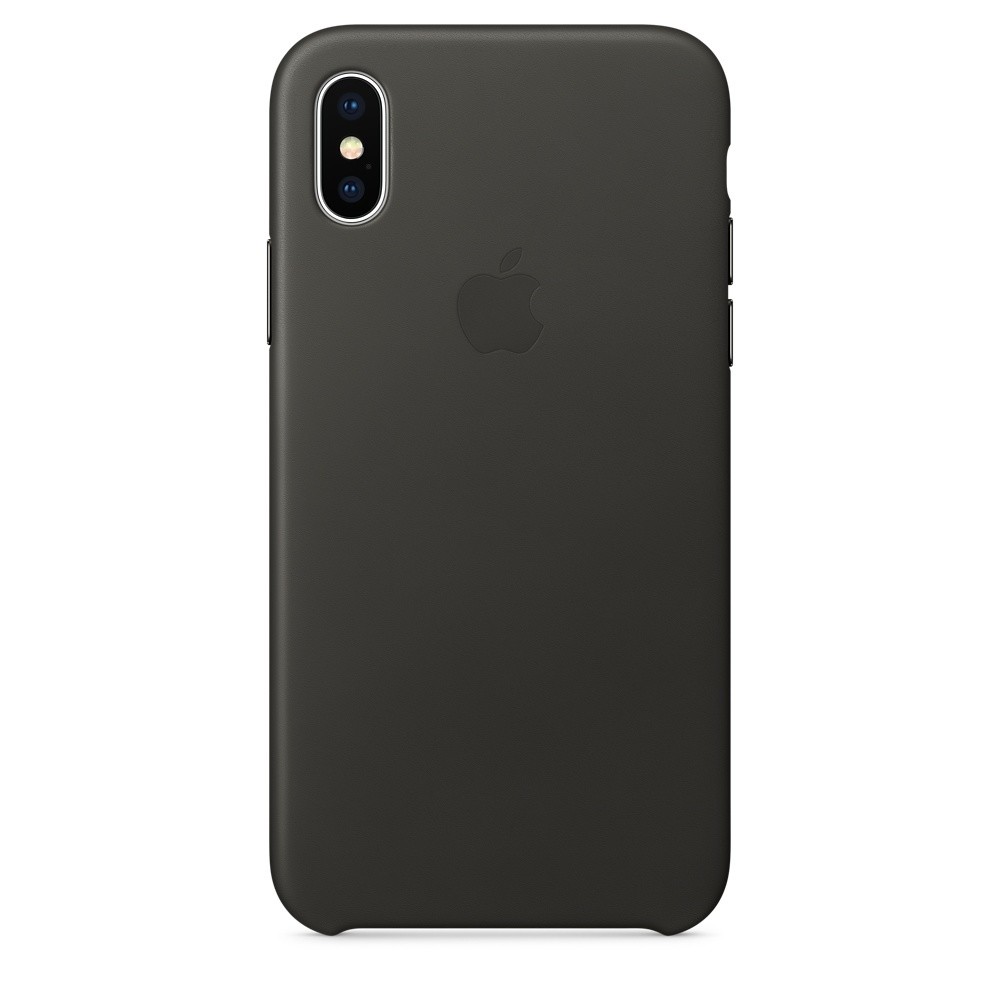 iPhone X Leather Case (Черный)