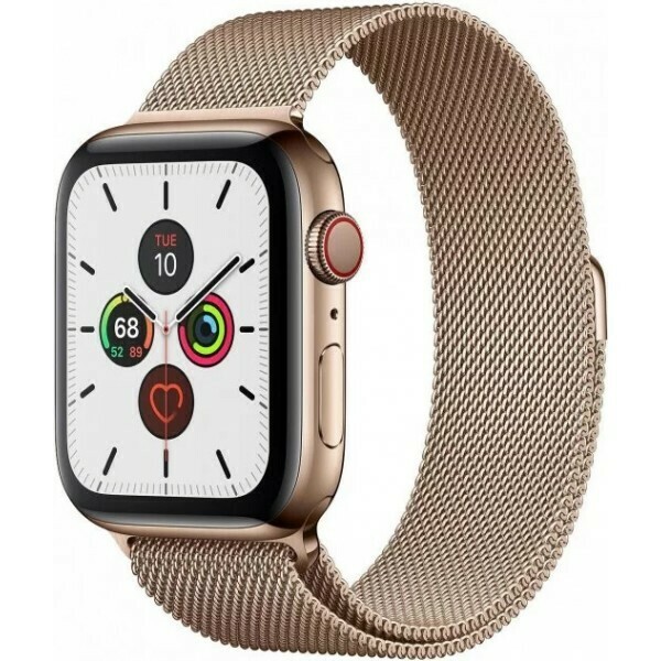 Apple Watch S5 44mm MILANESE LOOP GOLD GPS+CELL