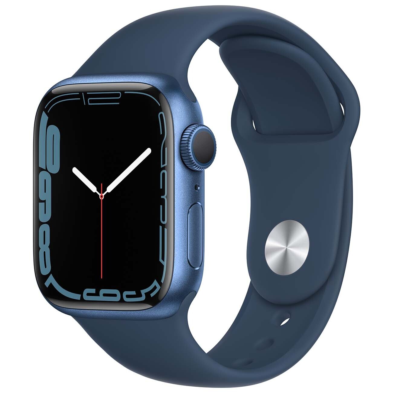 Apple Watch Series 7 GPS 45mm Blue Al/Abyss Blue Sport