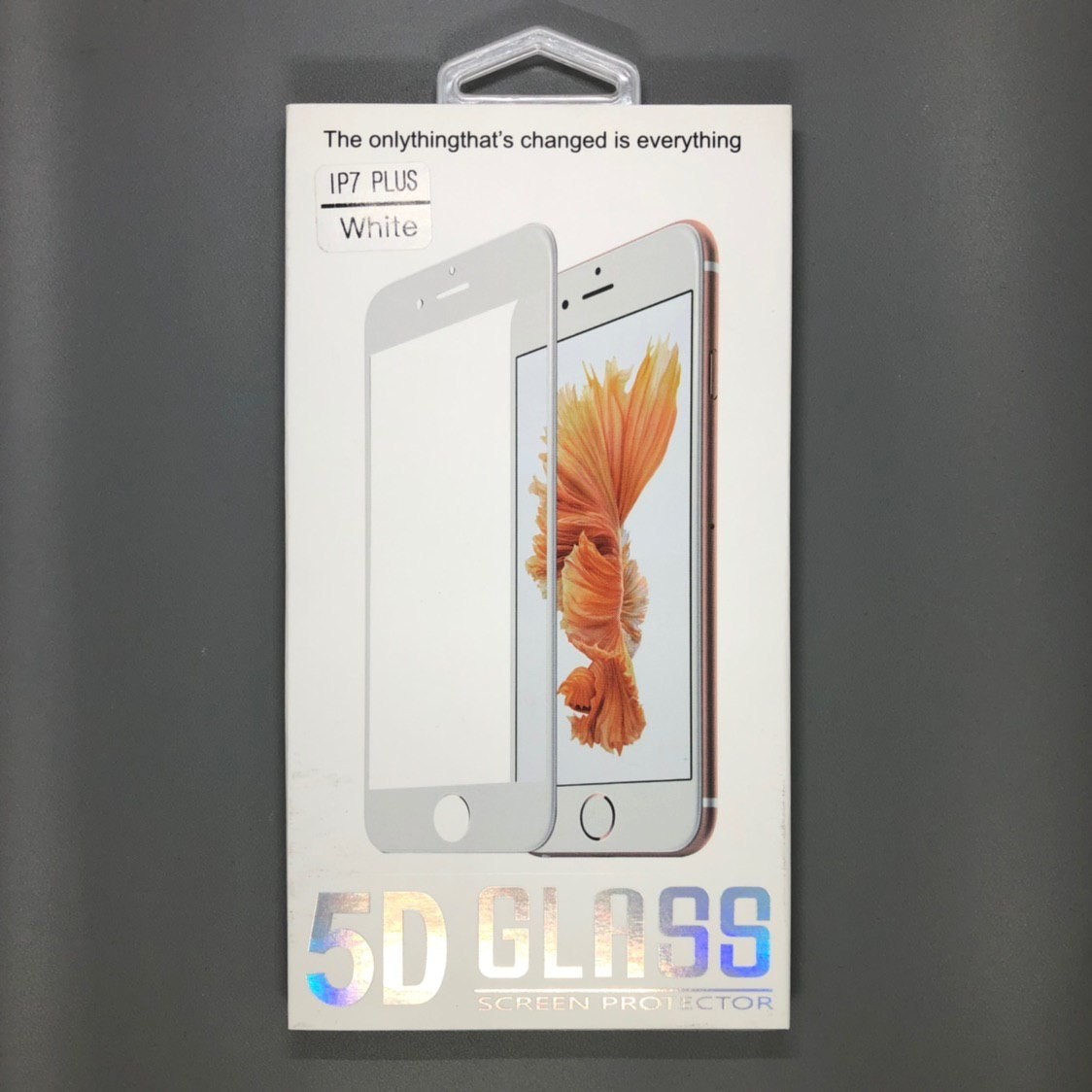 iPhone X 5D Glass SP White