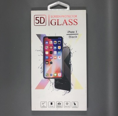 iPhone X 5D Glass SP Newarks Black