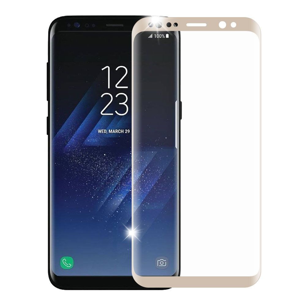 Samsung S8 | S9 3D Glass (Золотистый)