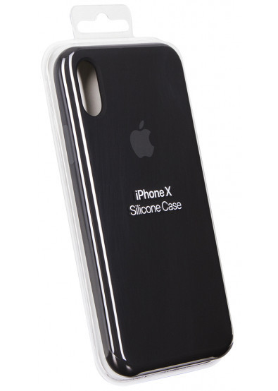 iPhone X Silicone Case (Черный)