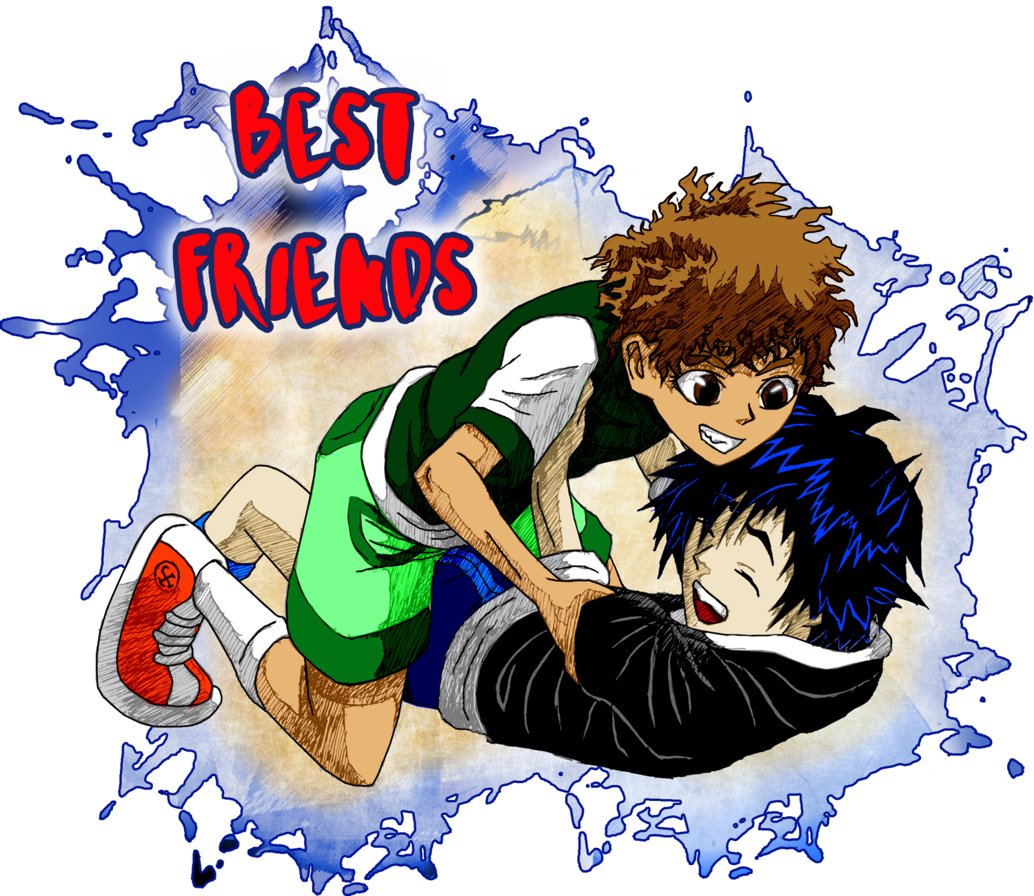 Best Friends Art Print
