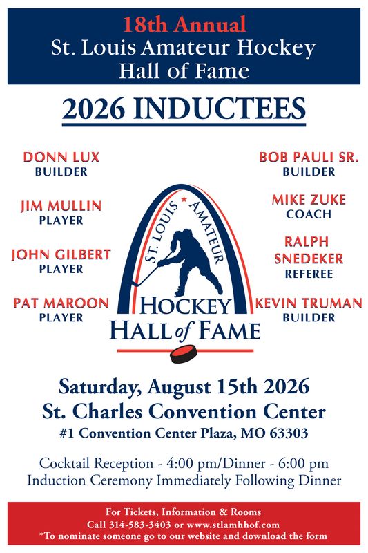 Inductee Dinner and Ceremony