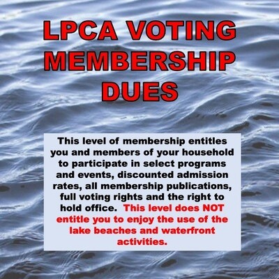LPCA Voting Membership Dues