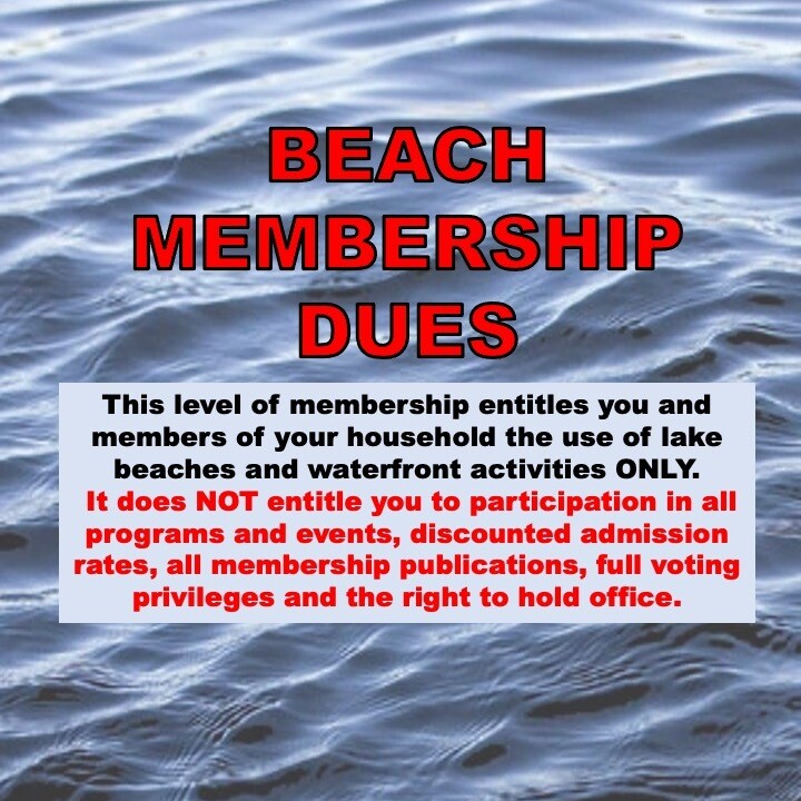 Beach Membership Dues