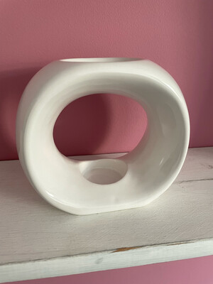 White Circle Wax Warmer