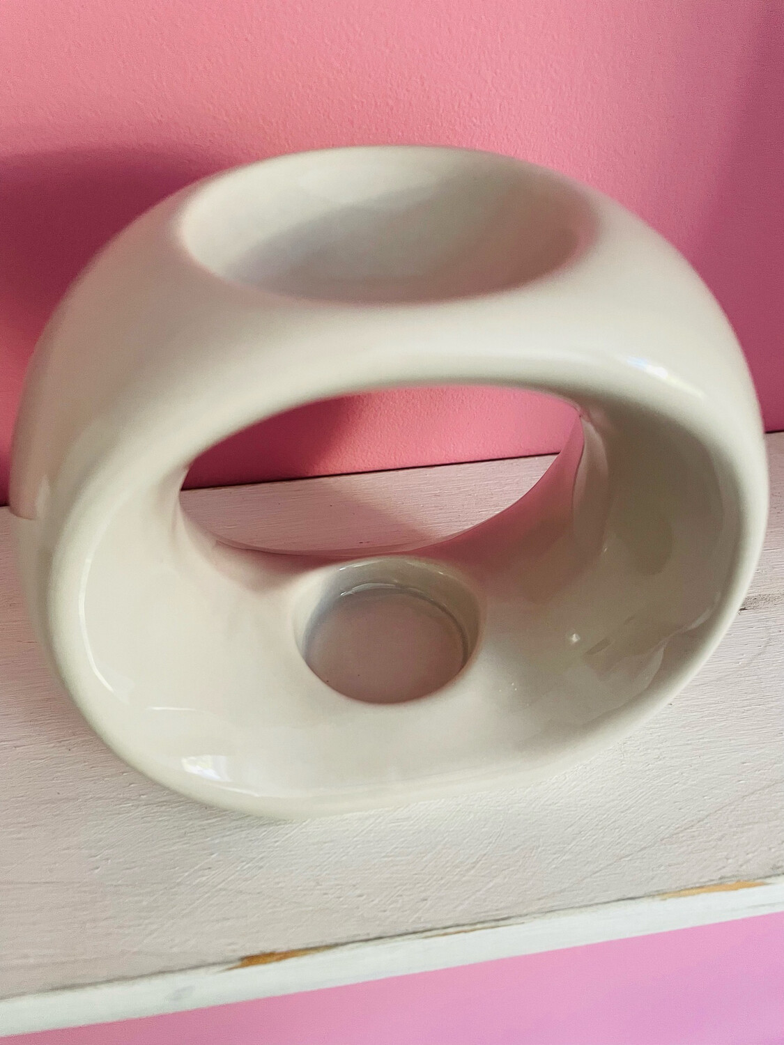 Beige Circle Wax Warmer