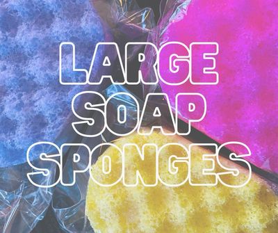 Large Soap Sponges 