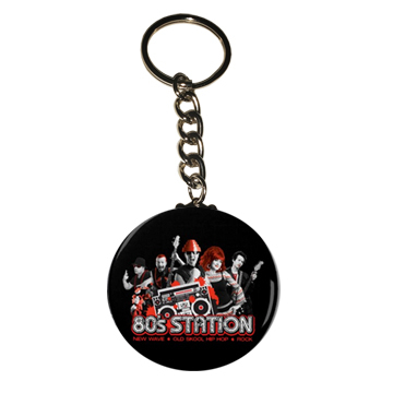 80's Station Key Chains