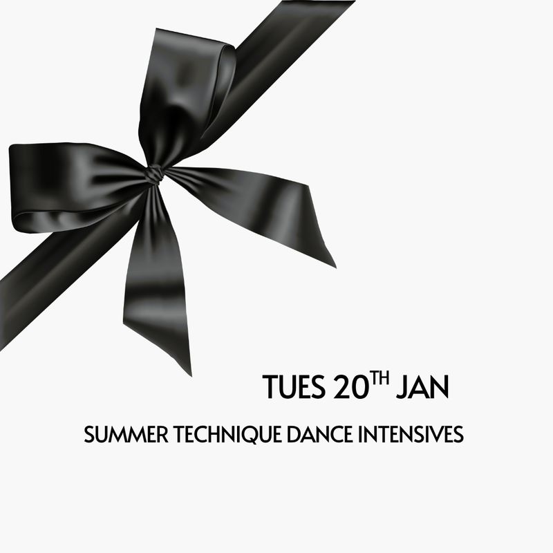Tuesday, 20th Jan - Dance Technique Summer Intensives