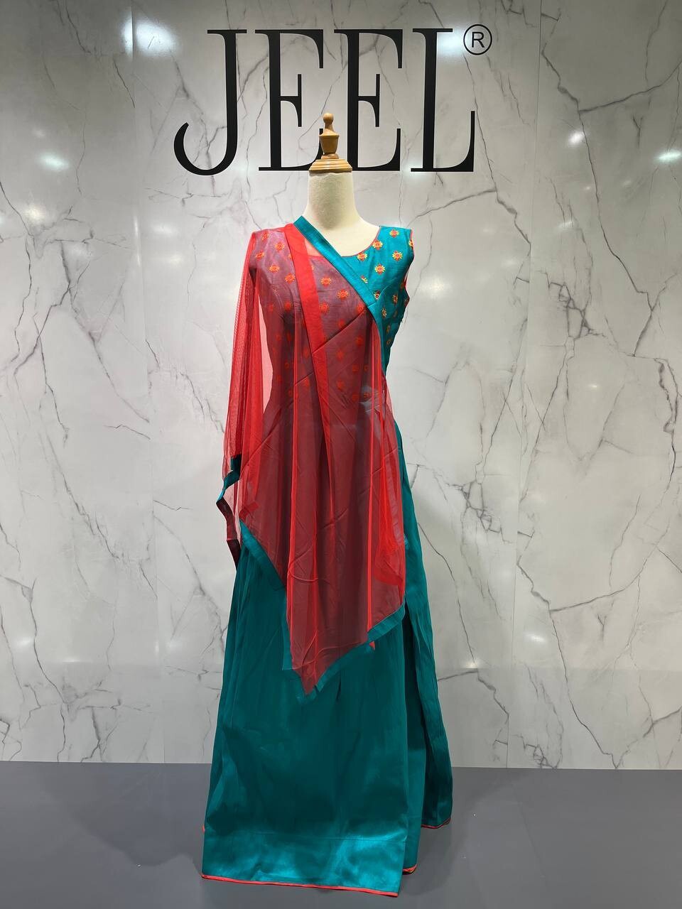 JEEL Dress with Dupatta