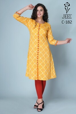 JEEL Printed Kurti
