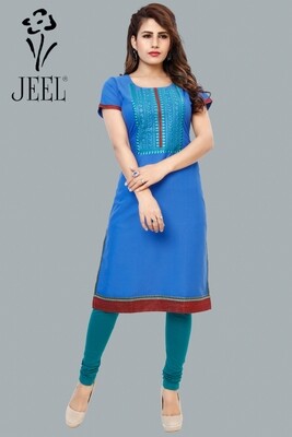 JEEL Embroidery Kurti