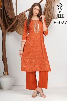 JEEL Kurti &amp; Palazzo Set