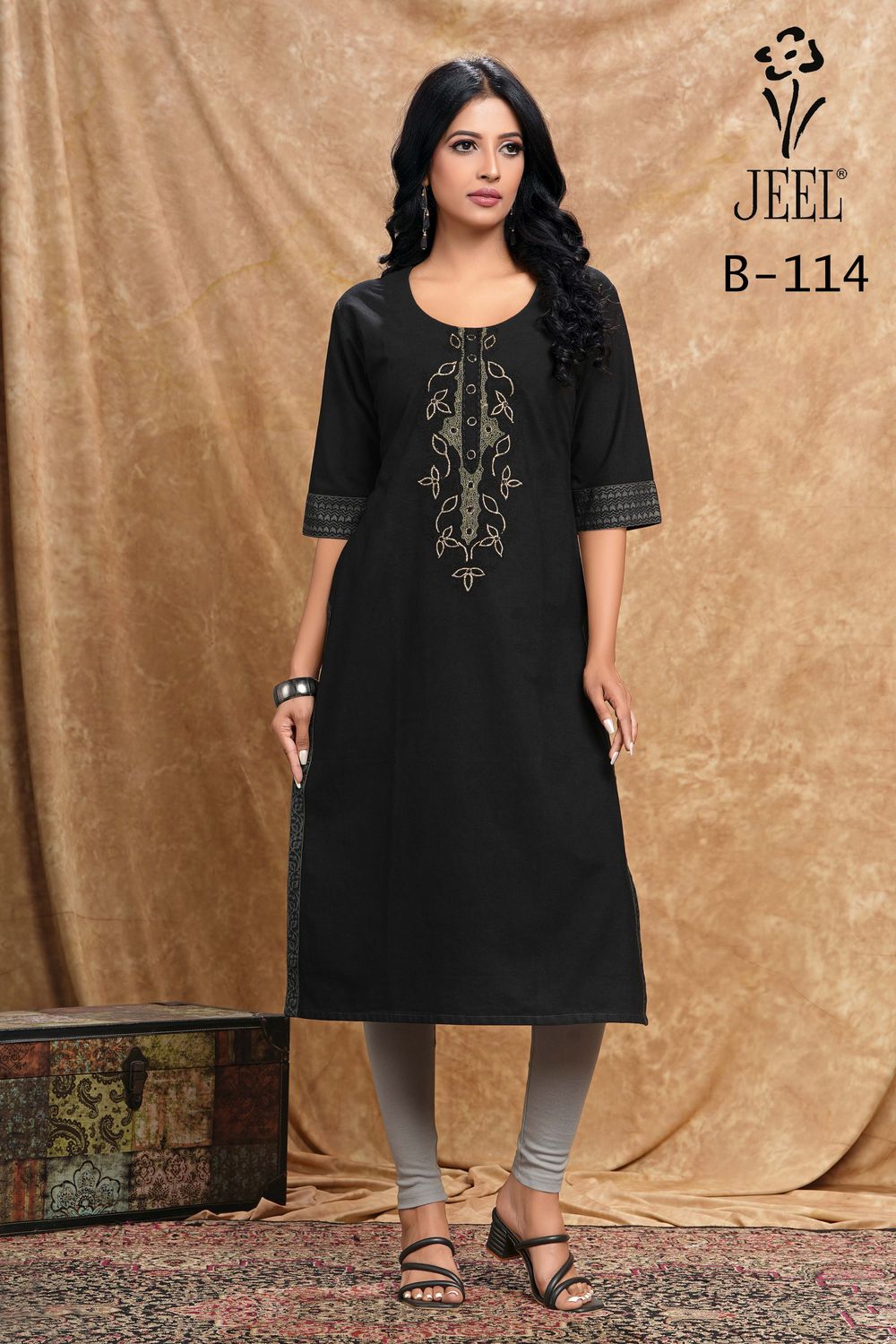 JEEL Denim Kurti