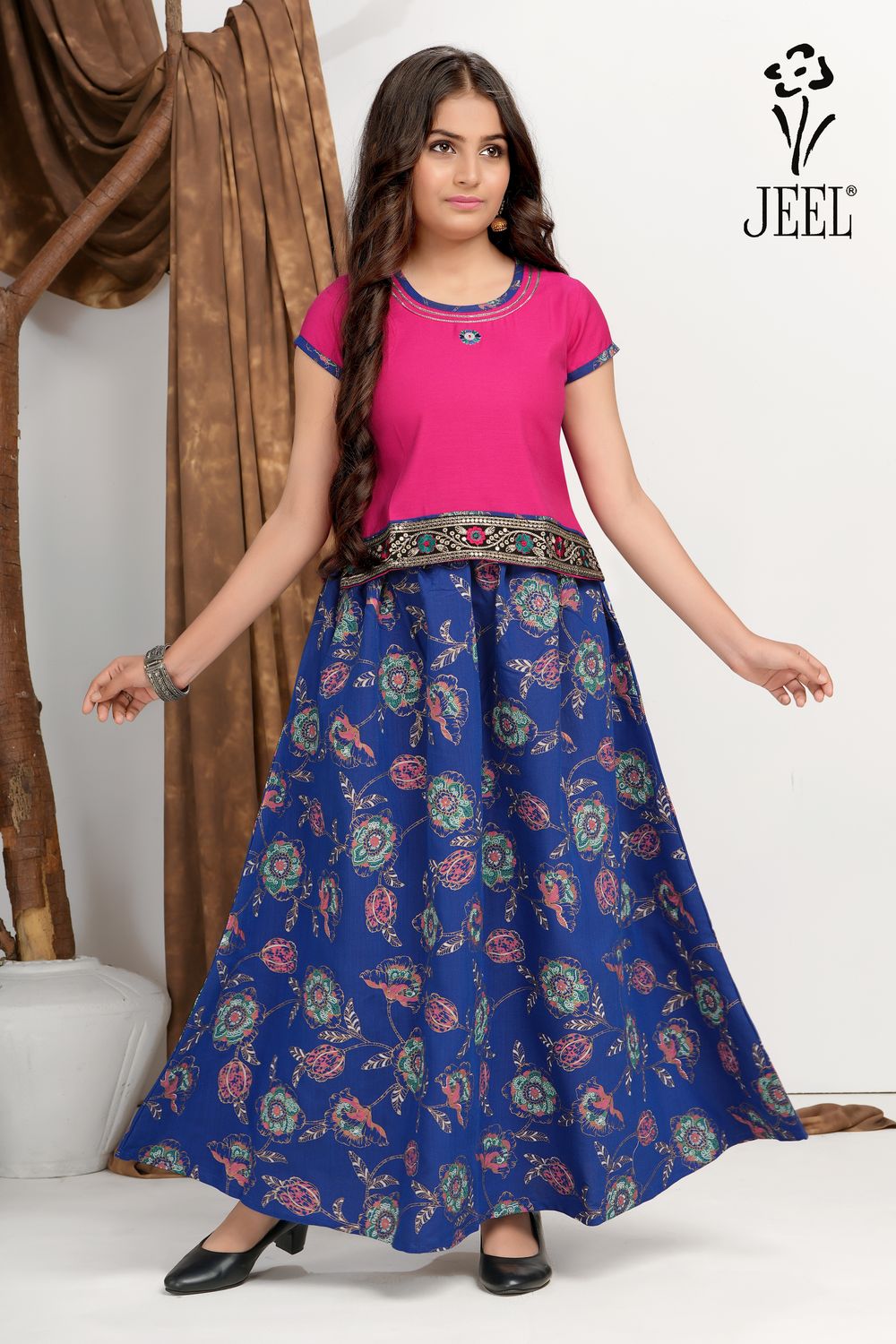 JEEL Pavadai Set