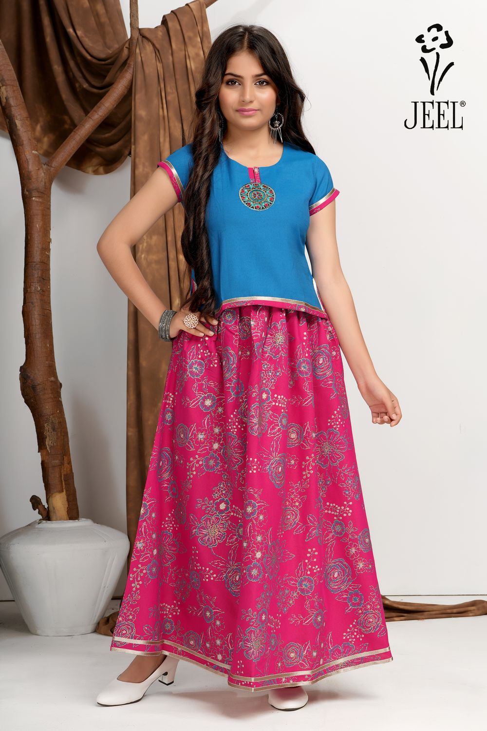 JEEL Pavadai Set