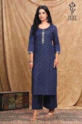 JEEL Kurti &amp; Palazzo Set