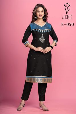 JEEL Kurti &amp; Pant Set