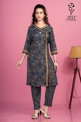 JEEL Kurti &amp; Pant Set