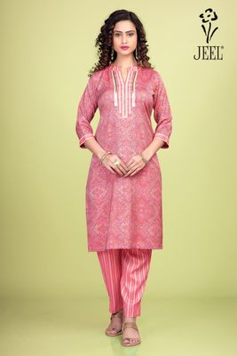 JEEL Kurti &amp; Pant Set
