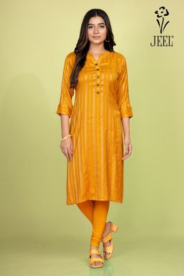 JEEL Varnika Kurti - Gold Edition