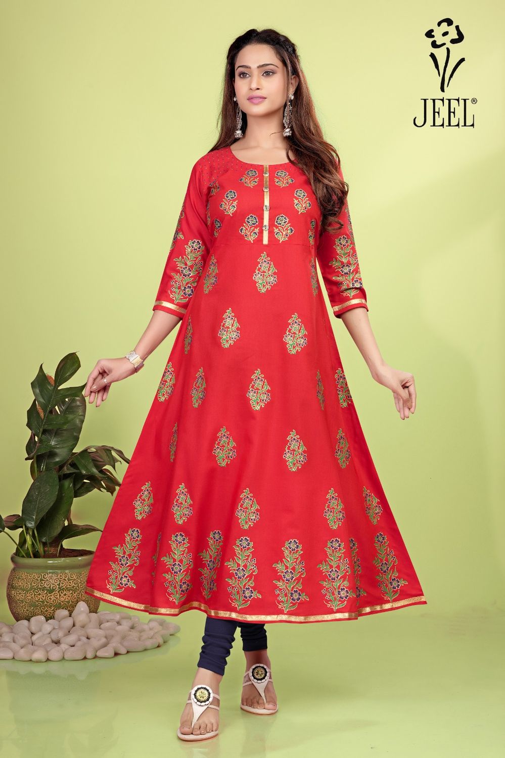 JEEL Cotton Gown