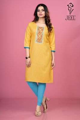 JEEL Embroidery Kurti