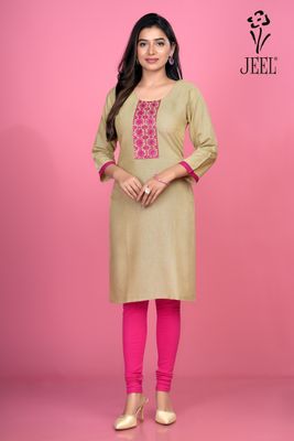 JEEL Embroidery Kurti