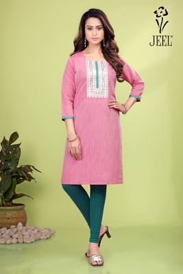 JEEL Embroidery Kurti