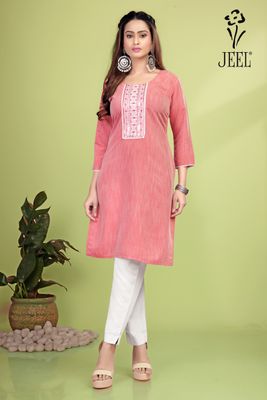 JEEL Embroidery Kurti