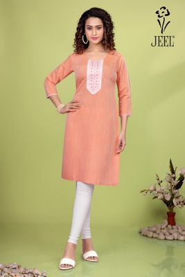 JEEL Embroidery Kurti