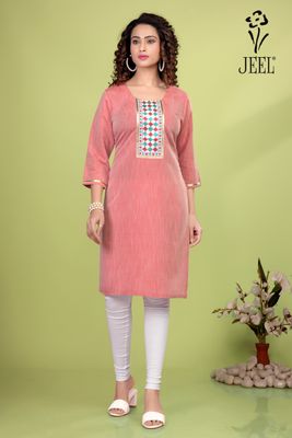 JEEL Embroidery Kurti
