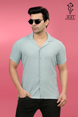 JEEL Gents Shirt - Light Blue