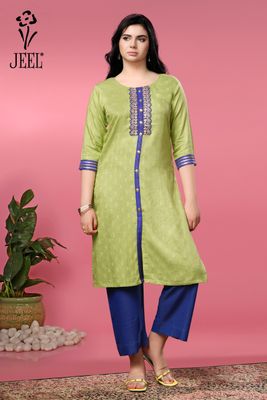 JEEL Kurti &amp; Pant Set