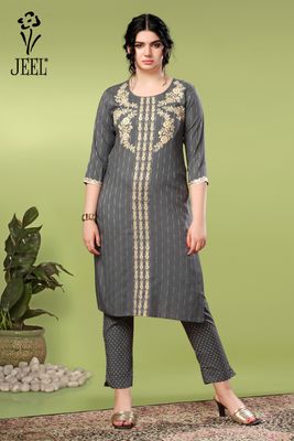 JEEL Kurti &amp; Pant Set