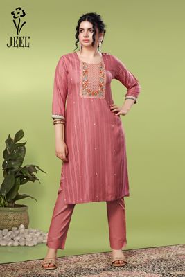JEEL Kurti &amp; Pant Set