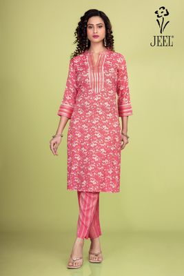 JEEL Kurti &amp; Pant Set