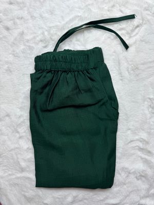 JEEL Pants with Pockets - Forest Green
