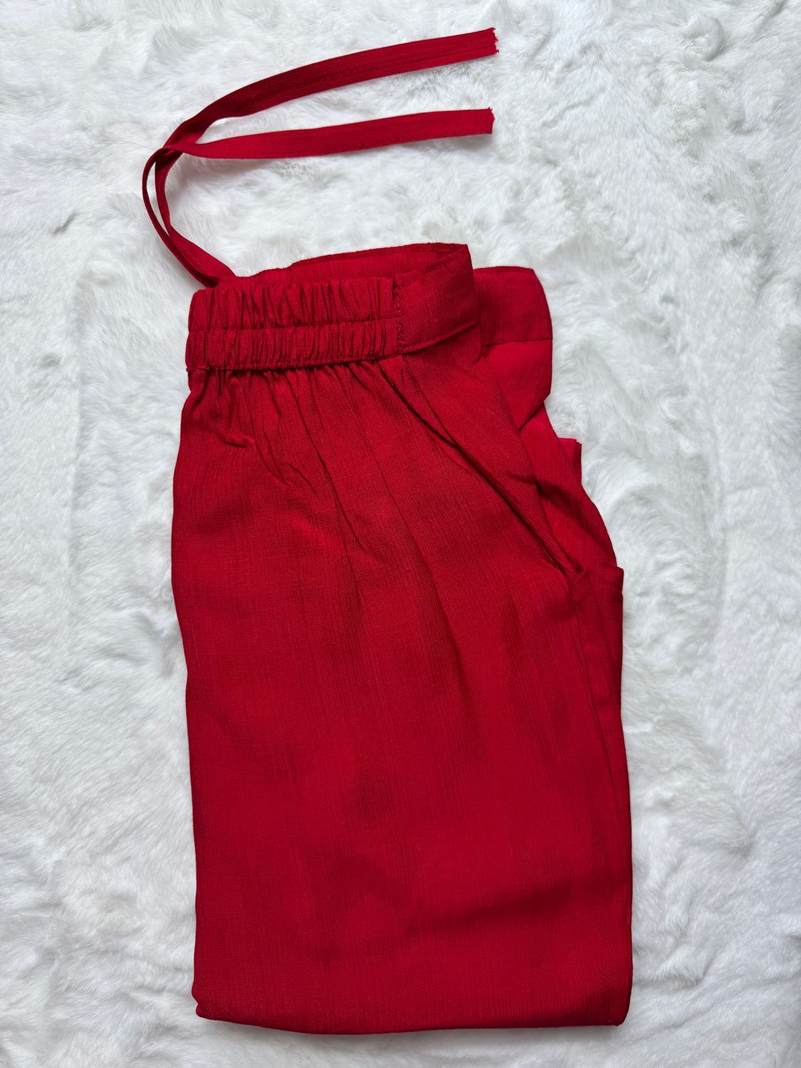 JEEL Pants with Pockets - Red